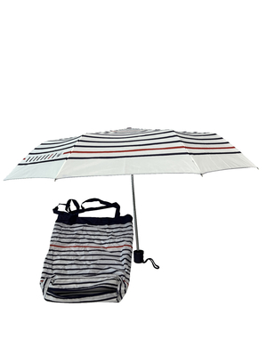 शॉपिंग बैग के साथ रचनात्मक छाता विशेष छाता कस्टम आकार ज़िपर बैग छाता