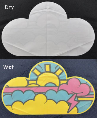 प्यारा बादल मुद्रण Windproof पूरी तरह से स्वचालित छाता