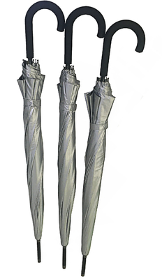 व्यास 105cm 12 पसलियों यूवी कोटिंग के साथ ऑटो ओपन छाता