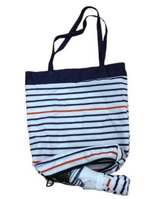 शॉपिंग बैग के साथ रचनात्मक छाता विशेष छाता कस्टम आकार ज़िपर बैग छाता