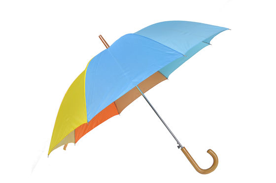 कॉम्पैक्ट गोल्फ छाता 130 सेमी खुला व्यास 705 ग्राम हवा प्रतिरोधी