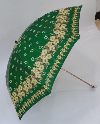 सुपर लाइटवेट 2 फोल्डिंग रिवर्स छाता साटन फ्रेम फाइबरग्लास रिब्स मैनुअल ओपन 19 इंच 8 पैनल
