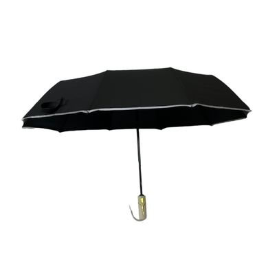 Reflective Piping  Folding Umbrella  Men Design Closed Length 32cm