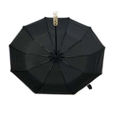 Reflective Piping  Folding Umbrella  Men Design Closed Length 32cm