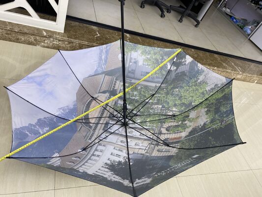 पूर्ण फाइबरग्लास फ्रेम और फाइबरग्लास शाफ्ट छाता के साथ बड़े आकार का गोल्फ