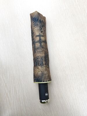 एलईडी रोशनी वाली ऑटो ओपन/क्लोज सेफ्टी छाता रात की दृश्यता के लिए परावर्तक पट्टी के साथ