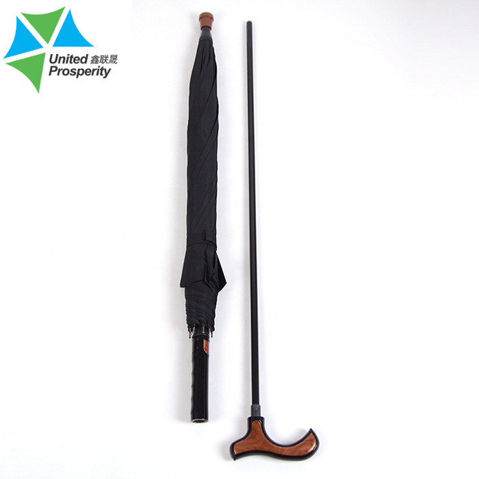 Customized Logo Auto Open Stick Umbrella with 8 Ribs and 190T Pongee Fabric